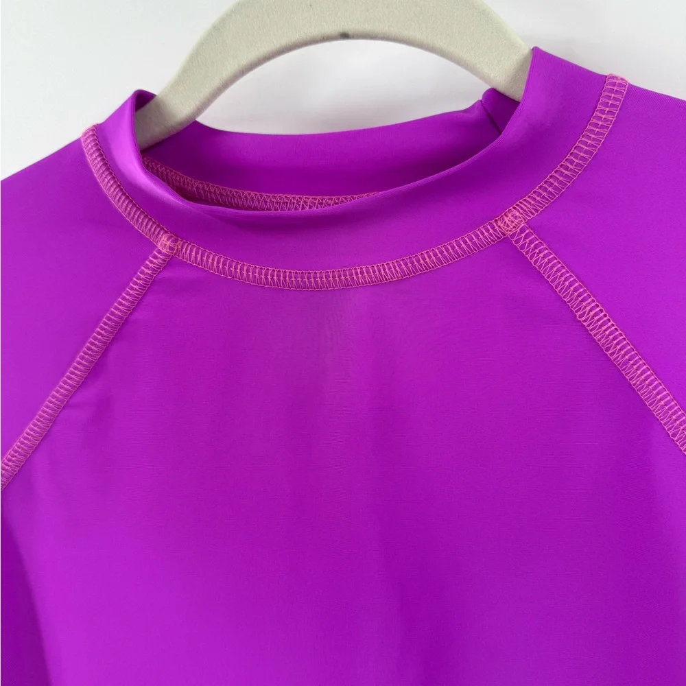 EUC City Threads Deep Purple Rashguard - Picture 7 of 9
